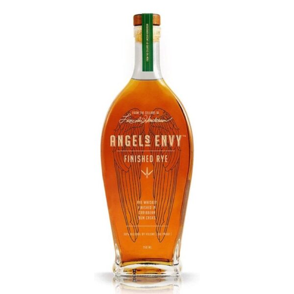 Angel’s Envy Rye Whiskey Finished in Caribbean Rum Casks 375ML