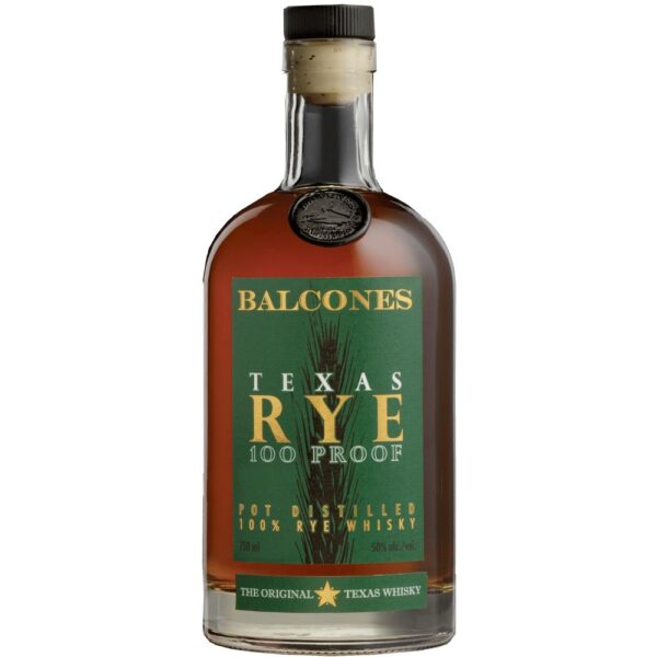 Balcones Texas Rye 100 Proof