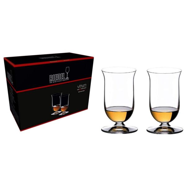 Riedel Vinum Single Malt Whiskey Glasses Set Of 2