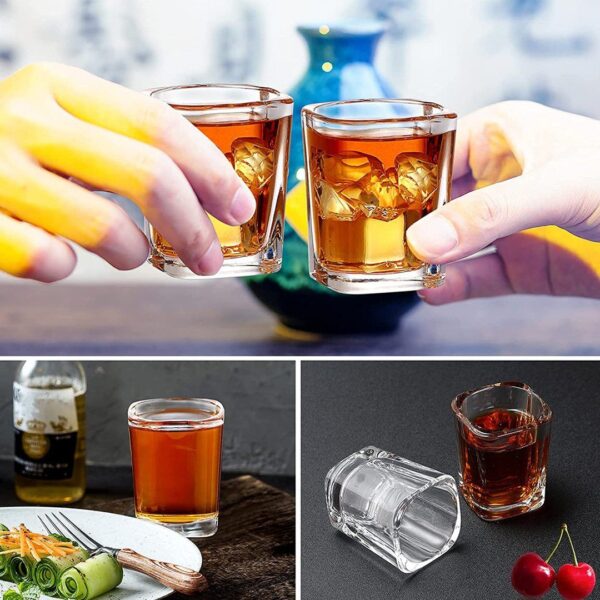 Shot Glasses Set Of 2 - 2.2Oz