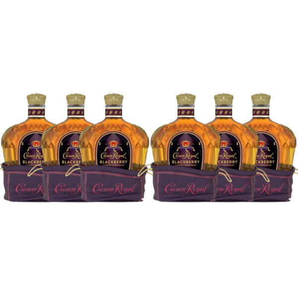 Crown Royal Blackberry Flavored Whisky 6 Pack